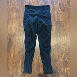 Athleta Black Vitality Stash Pocket 7/8 Tight Leggings -XS